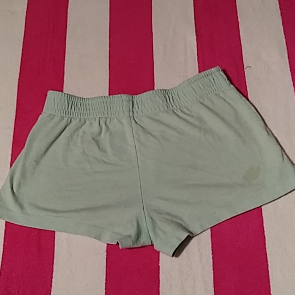 Sea fom green shorts